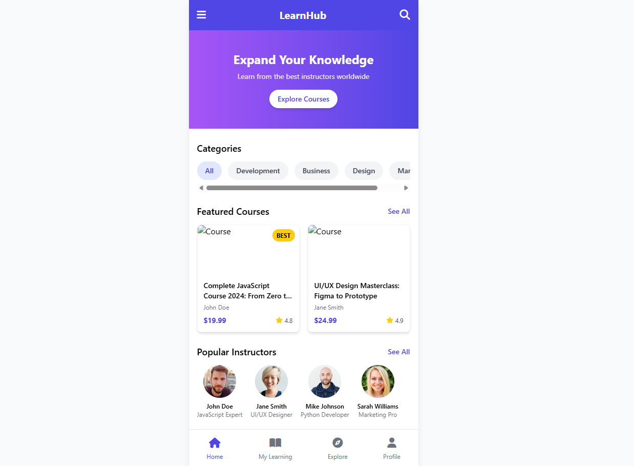 Learn Hub