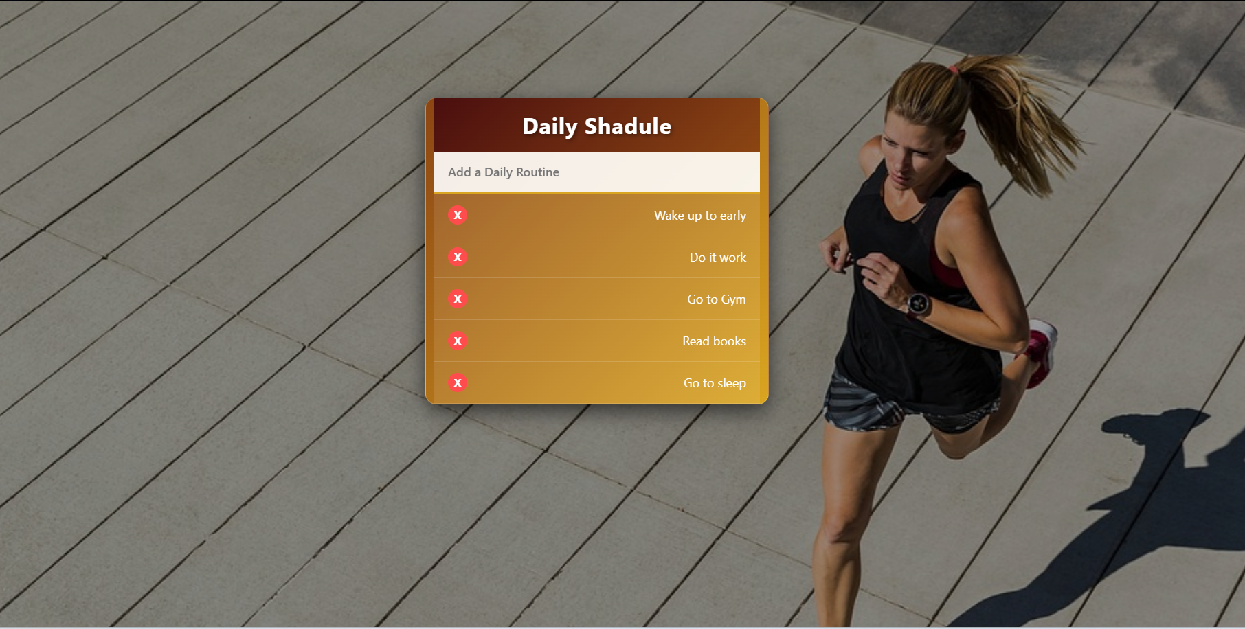 Daily Tracker